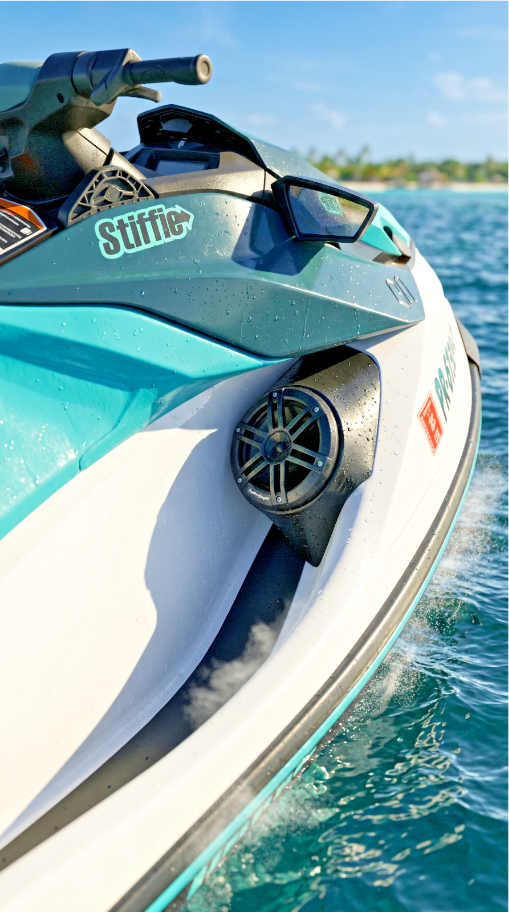 Sea doo GTI RXP 2021-2026 | Speaker pods / brackets 6.5"