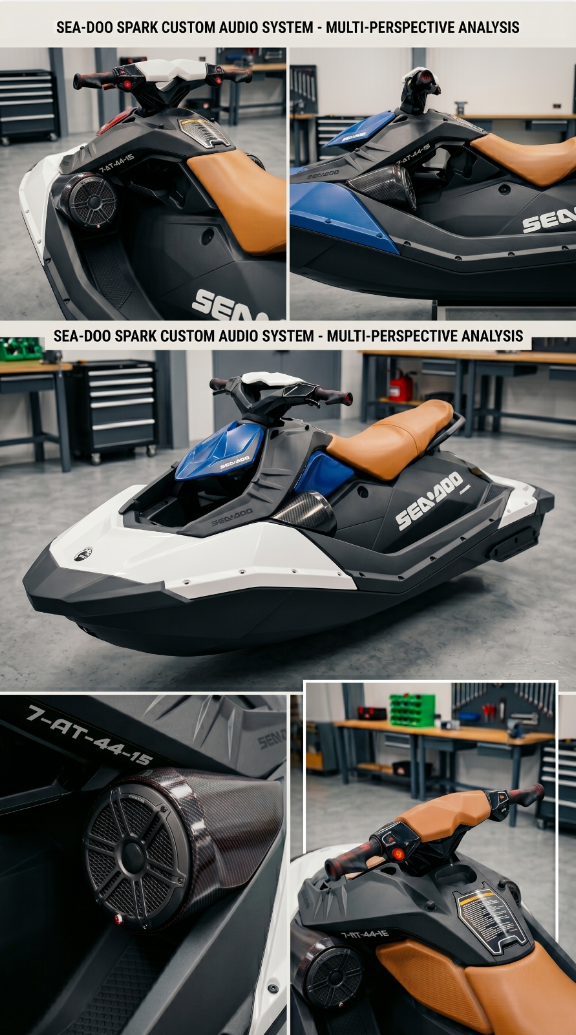 Sea Doo SPARK |  Speaker pods / brackets 6.5"